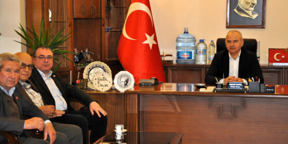 Çine Belediye Başkanımız Mehmet Kıvrak’ı Ziyaret Ettik