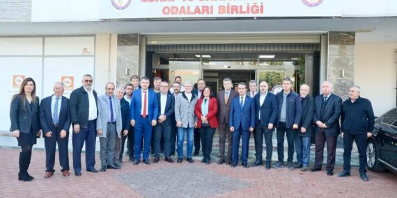 Aydın Esnaf ve Sanatkarlar Odaları Birliği’ni Ziyaret Ettik