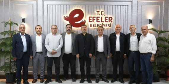 Malatya Milletvekilimiz Veli Ağbaba ve Belediye Başkalarımız İle Birlikte Efeler Belediyemizi Ziyaret Ettik