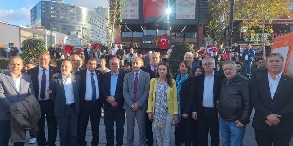 Milletimizin iradesine, hukuka ve demokrasiye sahip çıkmak için Esenyurt’tayız.